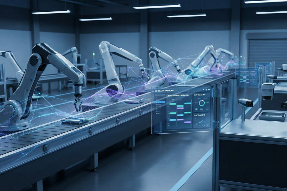 AI agent workflows automating manufacturing operations - inspection, quoting, maintenance, and scheduling