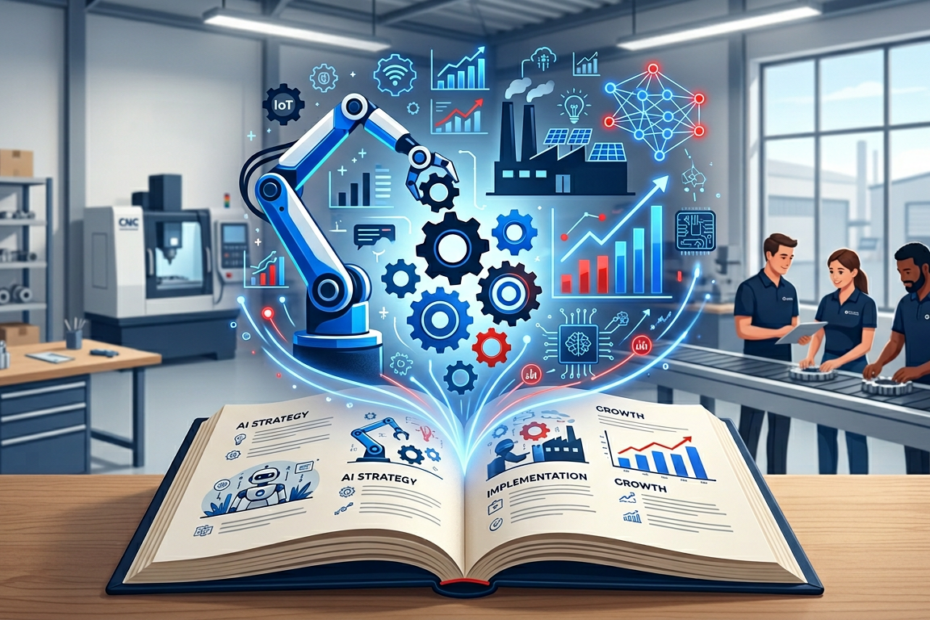 AI transformation playbook for small and mid-size manufacturers