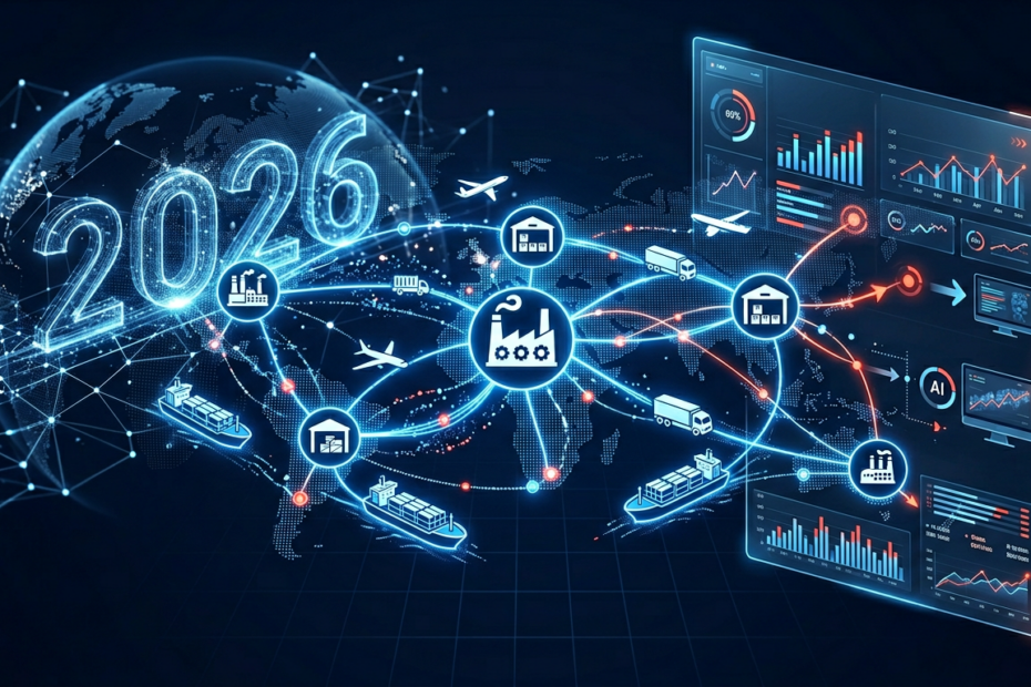 Global supply chain AI network for mid-market manufacturers in 2026